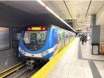 Hyundai Rotem Set at Waterfront Station on the Canada Line